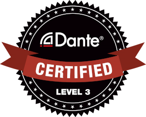 Dante Certified Level 3